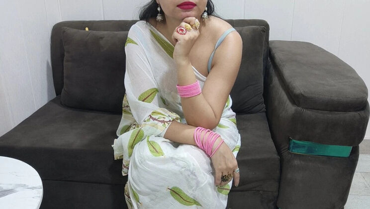 Hot Hindi Stepmom Fucked Hard by Stepson - Dirty Talk & Orgasm at Home