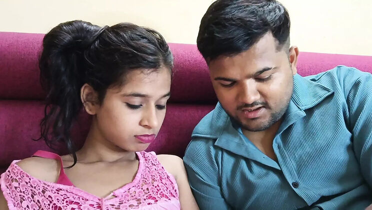 Indian MILF Cheats with Old Neighbor - Fingering, Footjob, and Cum in Mouth