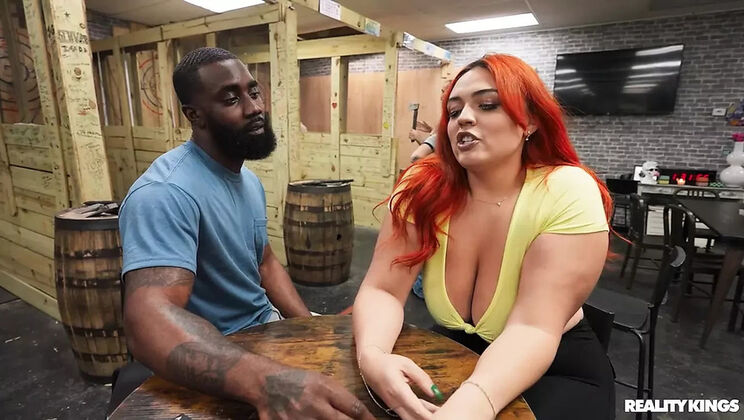 Reality Kings: Sharpening Her Skills with James Angel, Scarlett Venom, and Ace Bigs - Big Tits, Blowjob, Hardcore, Cumshot, Big Cock in HD