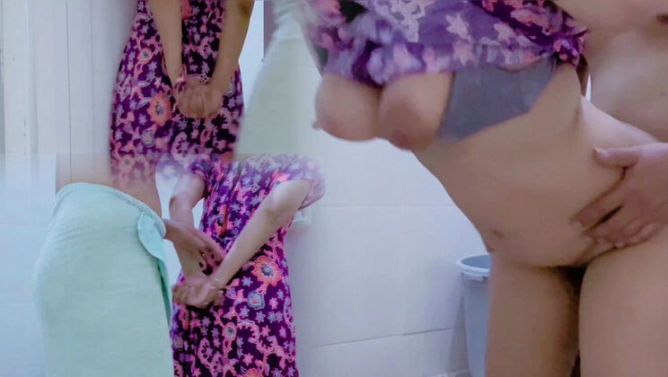 Hot Indonesian Maid Nadalyne Fucked Hard by Boss at Home - Big Natural Tits, Cumshot, Moaning