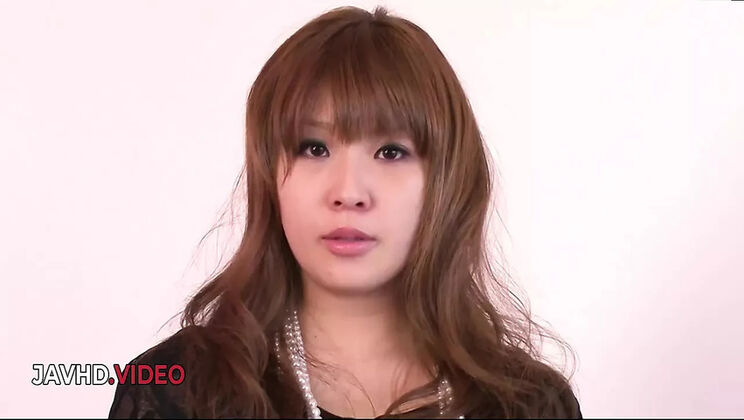 Rinka Aiuchi & Satomi Suzuki - Asian Cuties in Stockings Give Blowjob and Hard Threesome Action