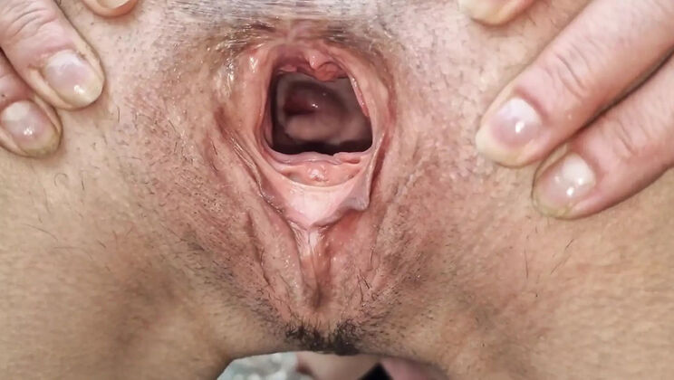 Nicky Brill Outdoor Pissing & Gaping Pussy Close-Up - Mature Solo Public Nudity