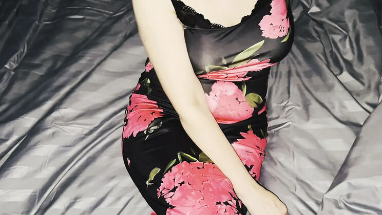 Stepmom Teaches Step Son How To Please Women - Hot Russian MILF Seduces With Big Natural Tits And Panties