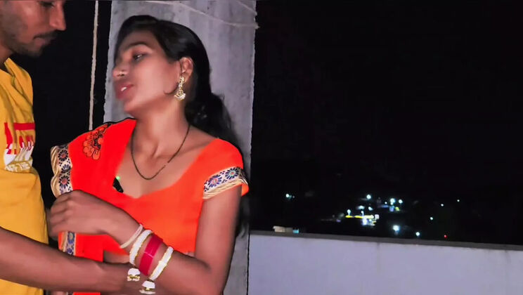 Indian wife gives hilarious blowjob to brother-in-law in homemade Hindi sex comedy