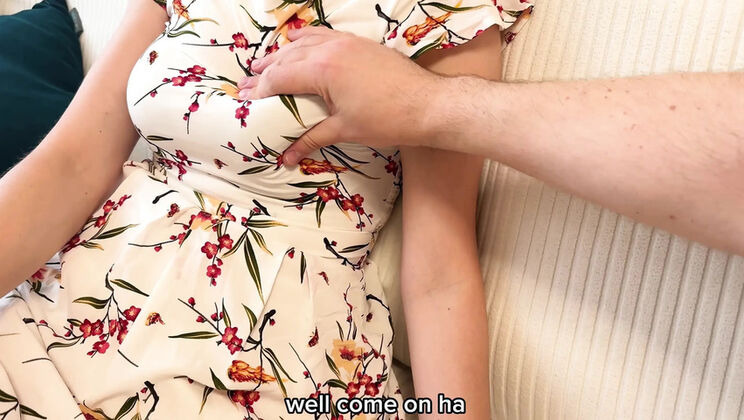 Cheating Wife Fucks Friend - Deep Throat & Tiny Pussy - Missionary Doggystyle Cowgirl POV - Loud Moans