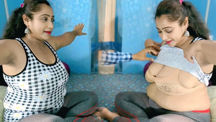 Hot Indian Yoga Teacher Gets Hardcore Doggystyle Fuck in Class - Big Tits, Big Cock, 18 Year Old