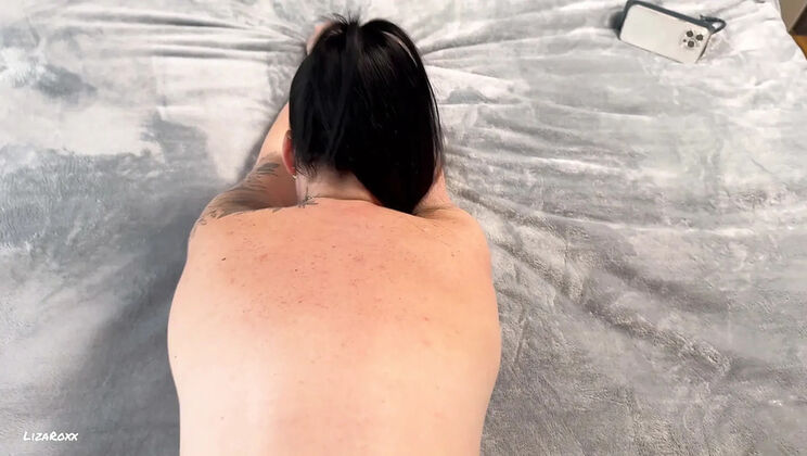 LizaRoxx Gets Fucked Hard - Amateur Blowjob & Doggystyle POV with German Fitness Girl