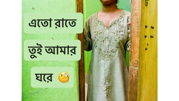 Late Night Hardcore Sex with Desi Bhabhi When Home Alone - Riya Chowdhury Fucked Doggy Style