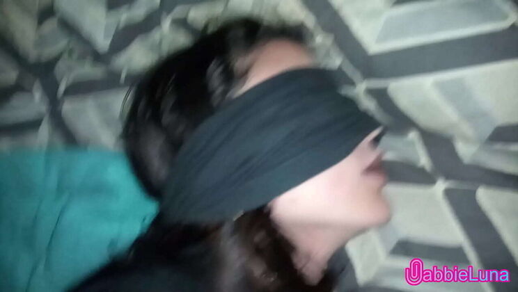 Gabbie Luna Tied Up Blindfolded Escapes Horny Teen Moaning Loud Fetish Amateur