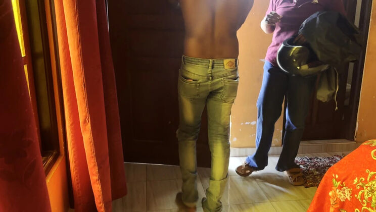Desi Bhabhi JANAKI with Big Natural Tits Invited to My Room for Hardcore Sex