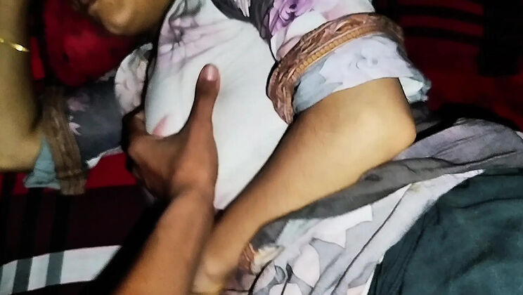 18 Year Old Bengali Girl Fingering Her Small Pussy and Milky Big Tits