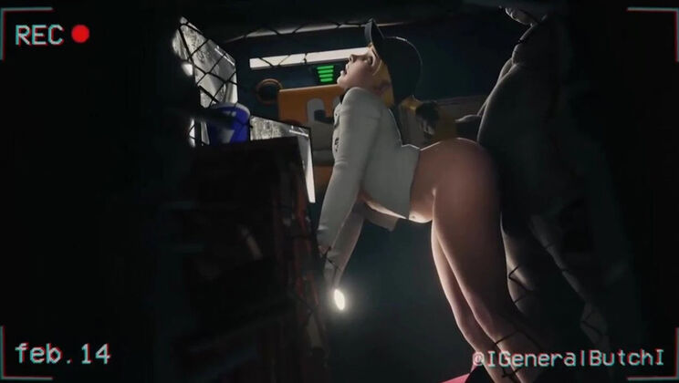 Horny Bunny Robot Fucks Big Boobs Indian Girl in Gate Scene