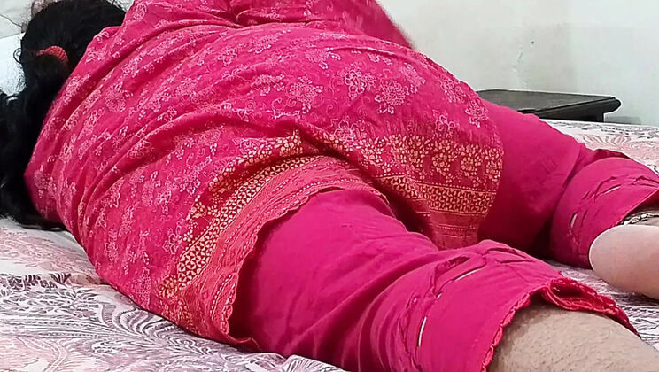 Desi stepmom QueenbeautyQB enjoys alone time, gets taken advantage of in hot role play