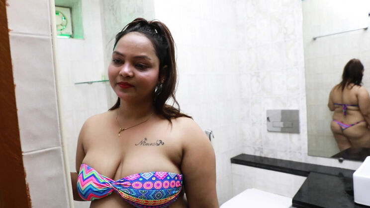 Redroseromance Double Penetration Rough Sex with Indian Bhabhi in 4K HD