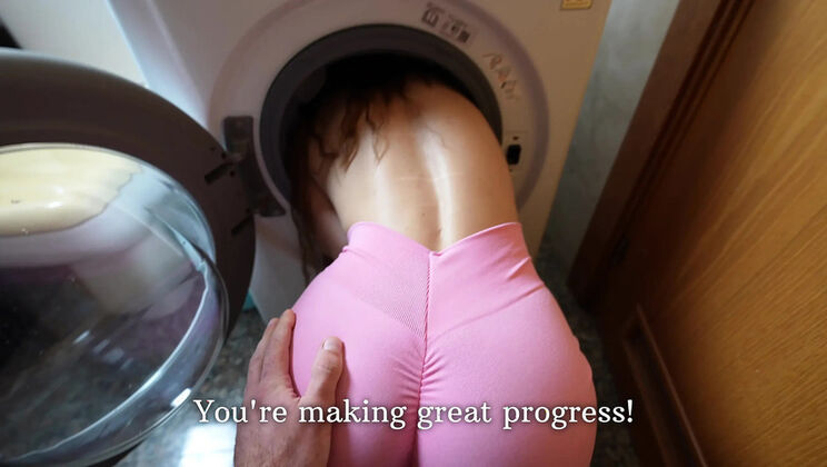 POV Stepsister Anal Squirting - Alexa Poshspicy Rough Russian Teen Fucked Hard