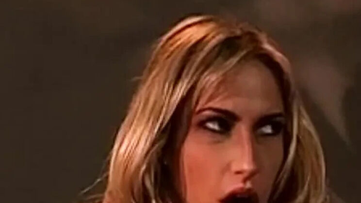 Blonde Wife Sophie Evans Threesome Anal & Facial Cuckold