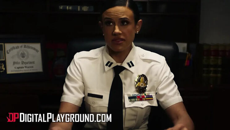 Nicole Kitt Police Interrogation Creampie with Alex Jones - Steamy Hardcore HD