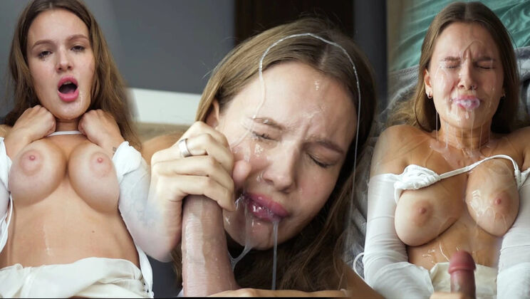 ImMayBee Russian Teen Role Play: Army Boyfriend Cumshot Compilation - Blowjob, Missionary, Cum in Mouth