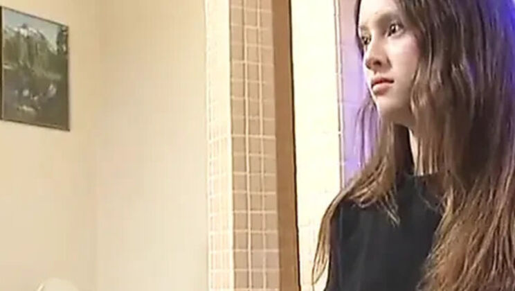 Jassie James Blows Stepbro in Home Bathroom - Teen School Uniform BJ