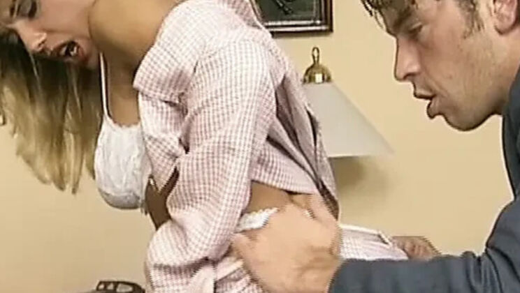 Kelly Trump Marvelous Blonde German Secretary DP Threesome