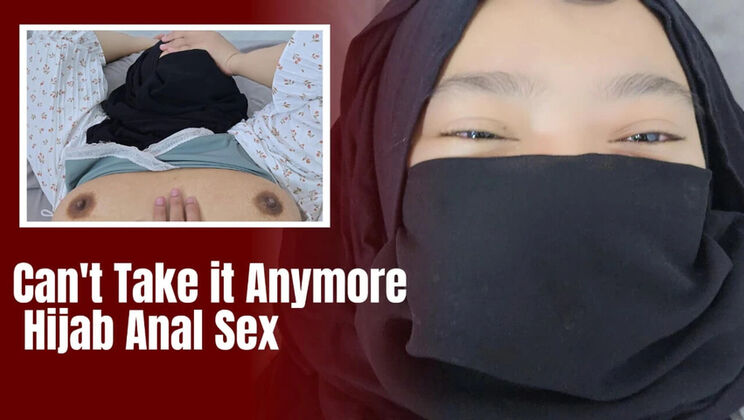 Minokiiko First Time Painful Anal Sex - Hijab Teen Takes Big Cock Rough
