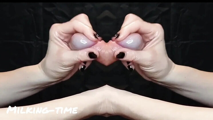 Milking Time Handjob Part 4 - Big Cock Edging with British Wife