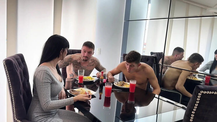 Huge Ass Latina Takes Two Cocks While Husband Is Away - Yenifer CHP & Brady Bud