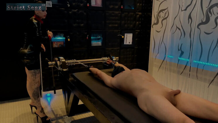 Miss Alessa Milano Harsh Femdom Handjob Tease Denial Bondage Punishment