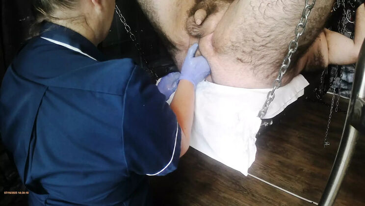 Satana's Piggy Anal Adventure Part 3: Hairy BBW Domination & Anal Fisting Dungeon