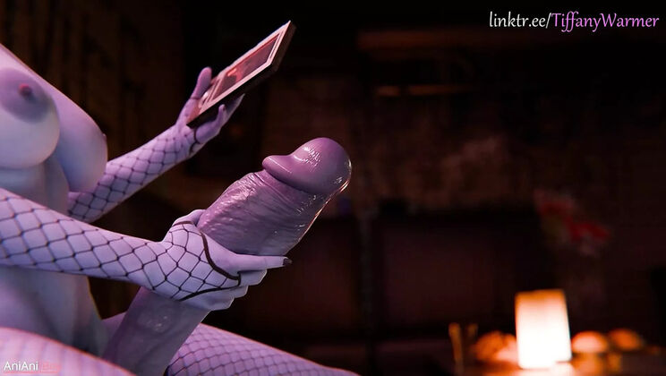 TiffanyWarmer Futa Purple Dick Anal Fuck Hardcore Creampie Blowjob