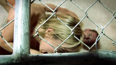 Kelly Wells Takes Multiple Glory Hole Cocks - Blonde Anal & Cumshot Threesome