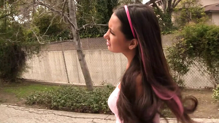 Big Busty Babysitter Fucks Couple Hardcore - Amia Miley, Darcy Tyler, Chris Strokes