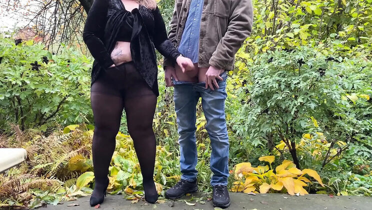 Naughty Stepmom Fucks For Car Keys - Homemade Outdoor Sex