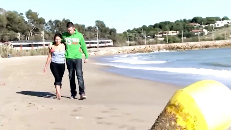 German MILF Charlotte De Castille Gets Fucked Hard on Beach by Kevin White