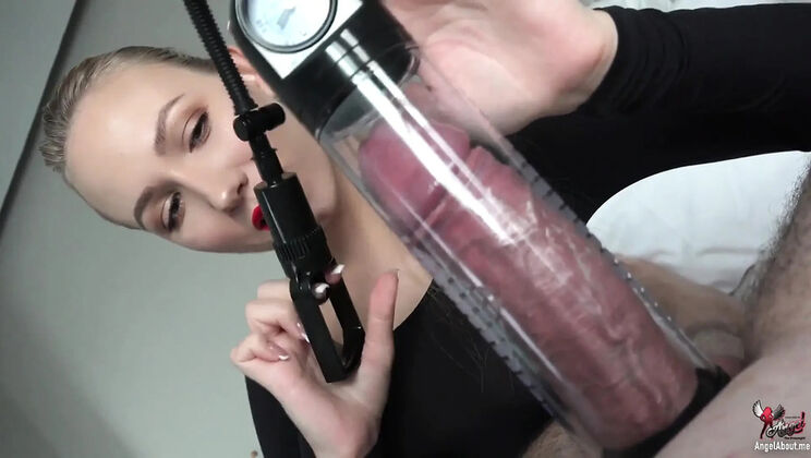 Angel The Dreamgirl Blowjob and Handjob with Sex Toy in Bodysuit - Hot Ass Cumshot Fever