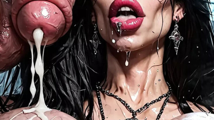 Mia Latina AI Babe Part 5 Gangbang Dungeon - Huge Cock Cum Facial Fantasy