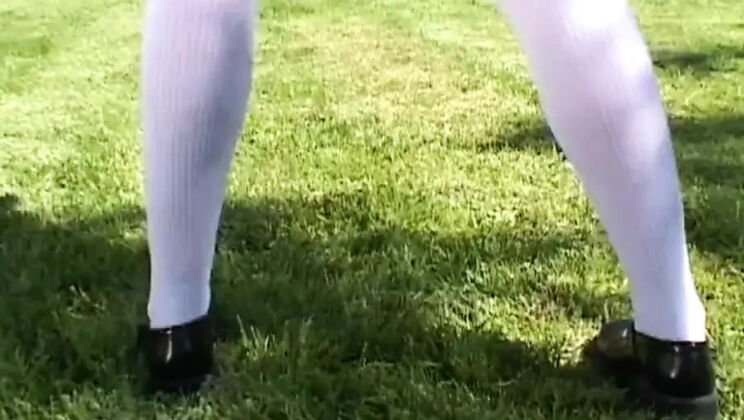 College Uniform Blonde Memphis Monroe Pussy Licking and Fucking with Johnny Thrust