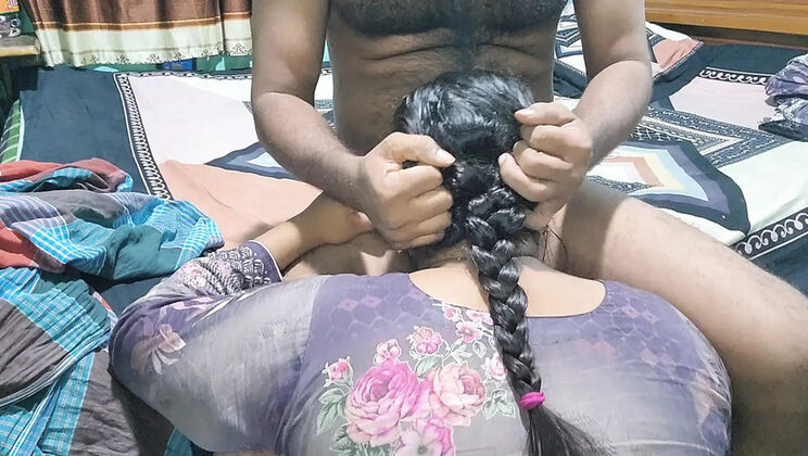 Bangladeshi Hot Wife Full Night Fuck with Husband in Bedroom - Blowjob & Doggy Style