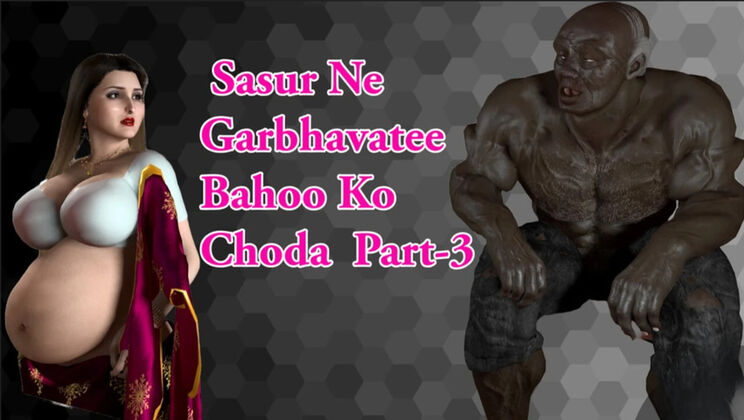 Savita's Pregnant Desi Boobs Lactating for Big Black Sasur's BBC - Part 3