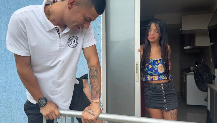 Angela Fox and Angel Foxxx Hot Anal Fuck with Big Tits Latina Teen Neighbor Creampie