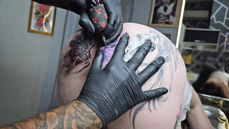 Amateur Blonde Teen Gets Her First Anal Tattoo Change - Homemade Brazilian Couple Twerking