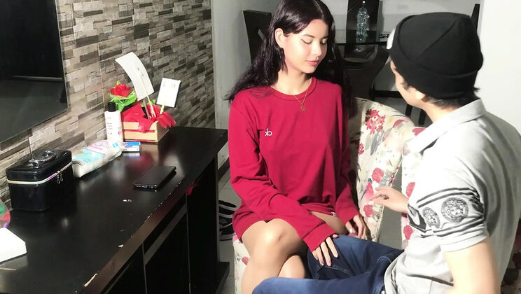 My stepsister swallows all my milk - Spanish blowjob with MAFELAGO