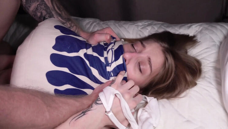 Skinny Teen Sasha Paige Takes Martin's Huge Cock in Extreme Hardcore Sex