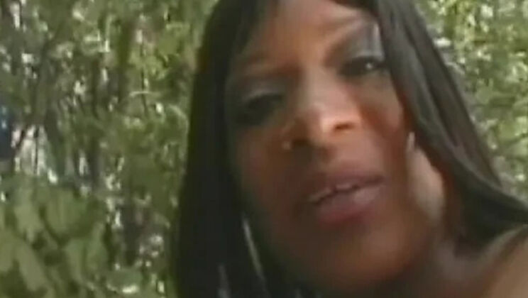 Perfect Ebony French Babe Takes Massive BBC Creampie After Hard Anal Fuck