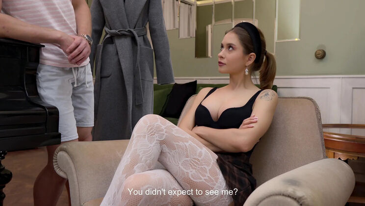 Busty Teen Skye Wood Stretched by Big Dick Trainer Drago Gvozdik - POV Gaping & Cumshot