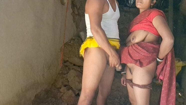 Desi Wife Cheats on Husband in Front of Him - Outdoor Yoga Teacher Fucked Hard