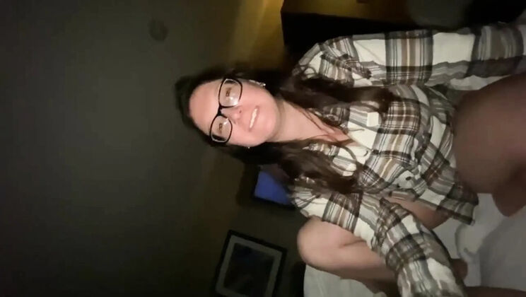 Hot 55m Photographer Fucks My Mouth After Fondling My Big Tits & Pussy - Amazing Standing Blowjob