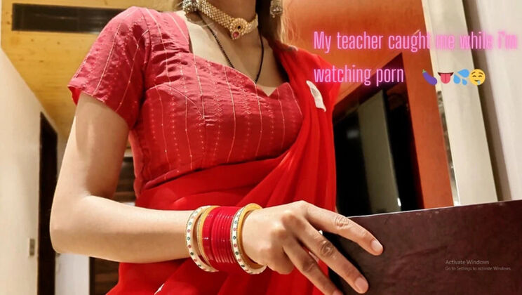 Hot Indian Teacher Sassysonia Teaches Student How To Fuck - First Time Sex & Tight Pussy