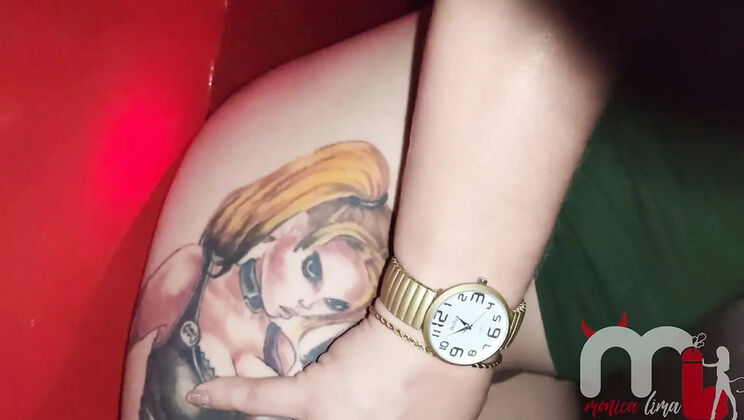 Monica Lima Horny Wife Takes Stranger's Big Dick at Gloryhole