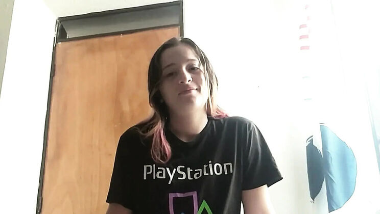 Blonde Stepsister Catches Latina Stepsibling Masturbating - Homemade POV Sex Tape Part 1